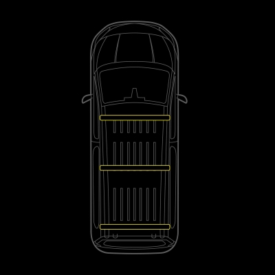 Strands Cruise Light C-Rack, KIA PV5:lle