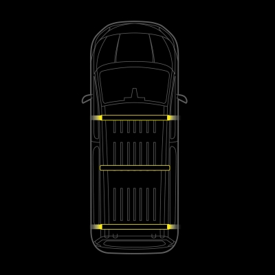 Strands Cruise Light C-Rack, KIA PV5:lle