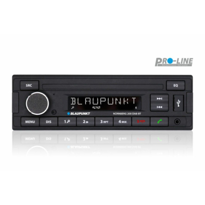 Blaupunkt Nürnberg 200 DAB BT, retro-autosoitin Bluetoothilla ja DAB+:lla