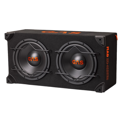 GAS MAD B1-212VS, 2x12 tuuman refleksi- tai suljettu subwooferkotelo