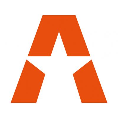 GAS A STAR -tarra 15.5x14cm, oranssi