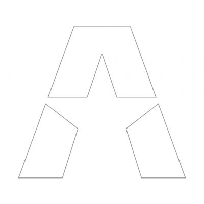 GAS A STAR -tarra 15.5x14cm, valkoinen