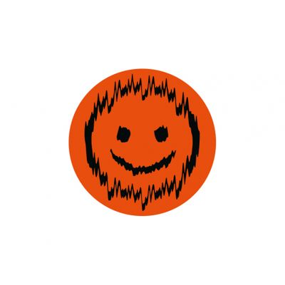 SHAKY 7x7cm, oranssi ja musta