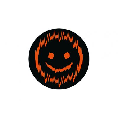 SHAKY 7x7cm, musta ja oranssi