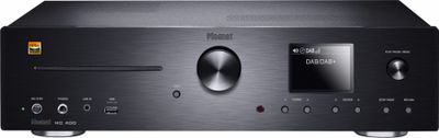Magnat MC 400 stereoförstärkare med HDMI, nätverk & CD-spelare, svart