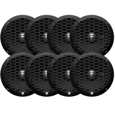 8-pakkaus Rockford fosgate PPS4-6 Punch Pro 6.5 tuumaa