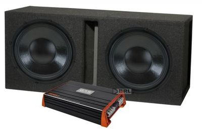 Dayton Audio DCS305-4 i GV-låda & GAS PRO 600.1