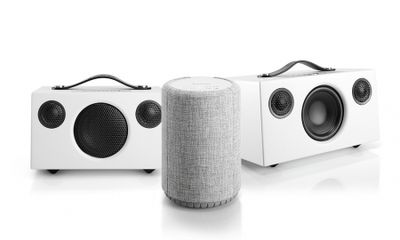 Audio Pro Multiroompaket Medium, vitgrå