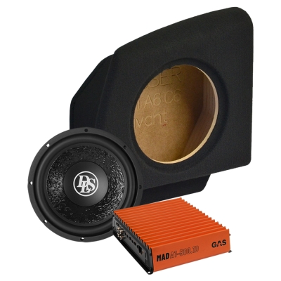 Bassopaketti DLS PE10.D2:lla Audi A6 Avant 2005-2011