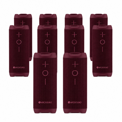 Arcsound EDGE Ruby Red - Suurpakkaus 10 kpl