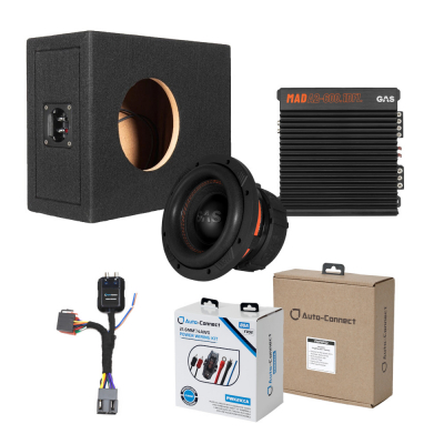 GAS Bassopaketti VW Caddy 2004-2020 m/ alkuperäisstereo