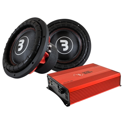 2-pack Bass Habit E2300D1 SE5100.1DF:llä, 2x12 bassopaketti