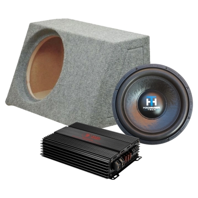Bassopaketti Hammer Tech LCW12V2 BMW E90/E92:lle