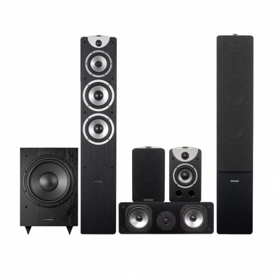 Dynavoice Magic F-7 EX V3 5.1 högtalarpaket, svart