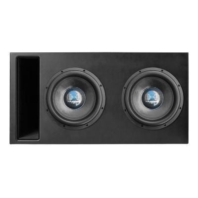 Portattu 2x12 tuuman Comp-kaiutin kotelo kahdella Hammer Tech HCU12D2:lla