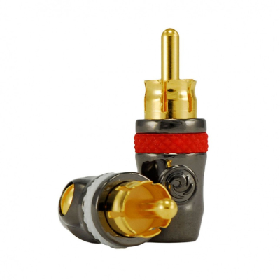 Planet Waves HD-RCA juottamattomat RCA-liittimet, punainen ja valkoinen pari