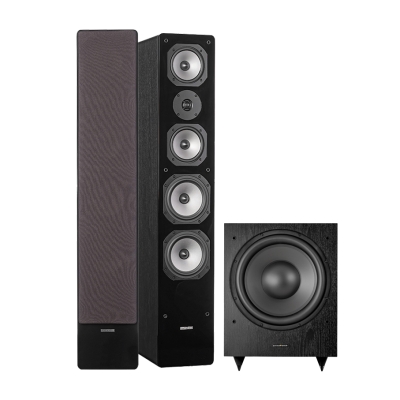 Dynavoice Challenger M-65 EX v4 MW12:n kanssa, 2.1 stereopaketti