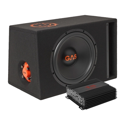 GAS MAD B2-112V Bass Habit RA1200W:n kanssa, bassopaketti