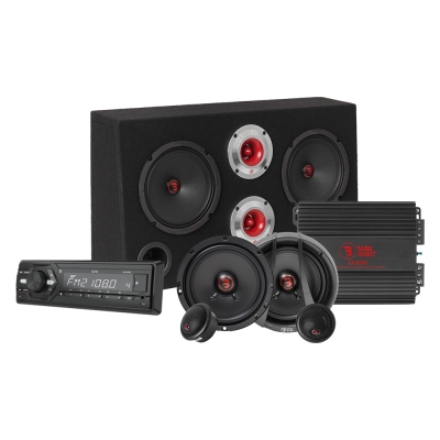 GAS MAD M100-BT kokonaispaketti raggarlåda- ja kitsystemillä