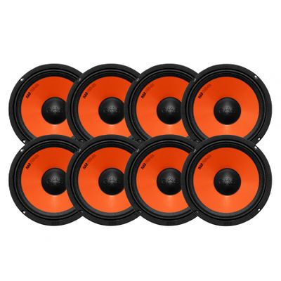 8-pakkaus GAS MAD PM1-84, 8 tuuman midbassoa