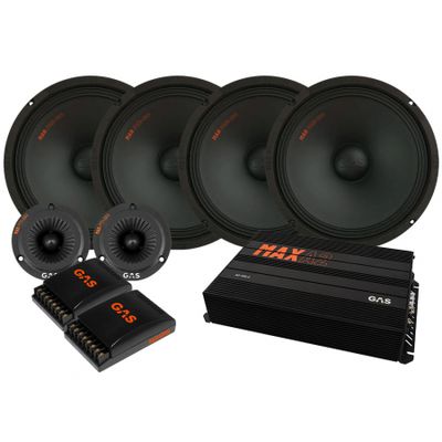 4-pakkaus GAS MAD PM2-104 SPL-paketti askelilla, keskikoko