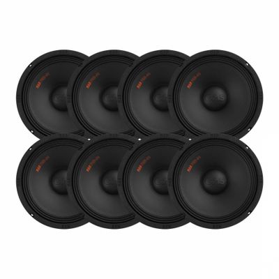 8-pakkaus GAS MAD PM2-104, mahtava 10 tuuman keskiäänikohdistin