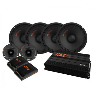 4-pakkaus GAS MAD PM2-64 SPL-paketti portailla, keskikoko