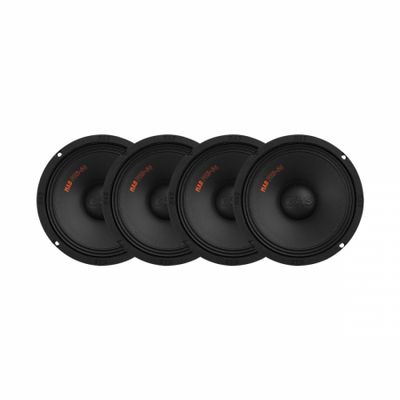 4-pakkaus GAS MAD PM2-64, mahtava 6.5 tuuman midbassokaiutin