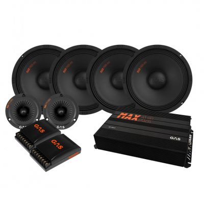 4-pakkaus GAS MAD PM2-84 SPL-paketti portailla, keskikoko