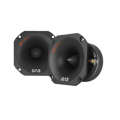2-pakkaus GAS MAX PT2-384 hurjan painavat horndiskantit, 4 Ohm
