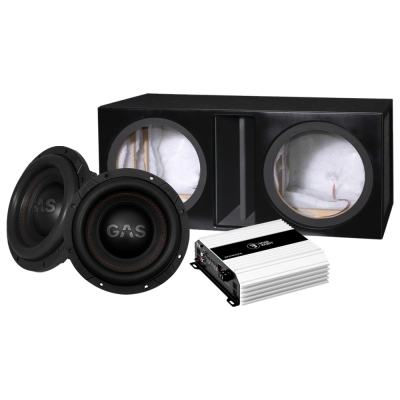 GAS MAX S1-12D1 2x12 bassokotelo SP31001FR:llä, 2x12 bassopaketti