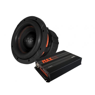 GAS MAX S1-8D1 & MAX A2-800.1D, bassopaketti