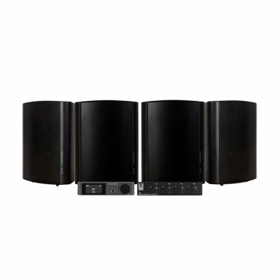 Dynavoice CA802BT SC4B:n & 2 parin DLS MB5i ulkokaiuttimien kanssa, musta