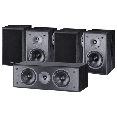 Magnat Monitor S mustana, kompakti 5.0 kaiutinpaketti