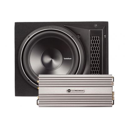 Rockford Fosgate P3, 1x12-tuumainen bassokaiutin & DLS CCi500, bassopaketti