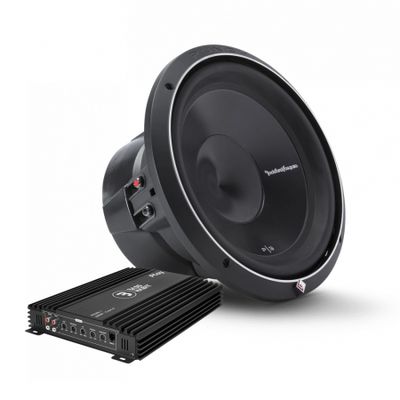 Rockford Fosgate Punch P3D2-12 & Bass Habit Play Power 600.1, bassopaketti