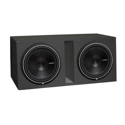 2-pack Rockford Fosgate Punch P3D4-15 portatussa kotelossa