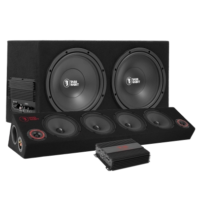 Bass Habit PL212A raggaripaketti SPL84:llä