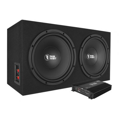 Bass Habit Play PL212 2x12 tuumaa Play Power 1000.1, bassopaketti