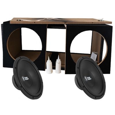 2-pack Bass Habit PL300 2x12 tuuman bassokaiutin, rakennussarjana