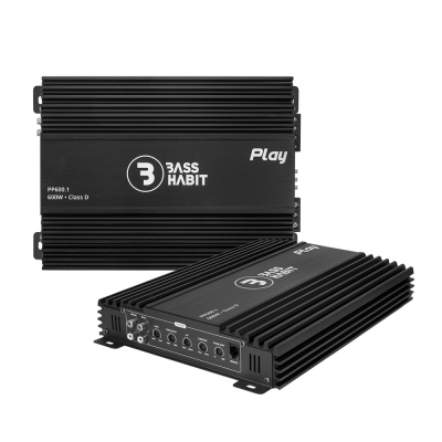 2-pack Bass Habit Play Power 600.1 (gen. 2), monoblokki