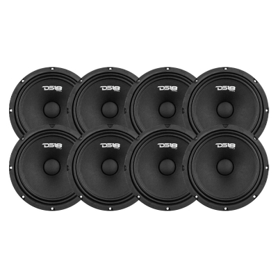 4-pack DS18 PRO-GM8.4, 8 tuuman keskiäänikaiutin