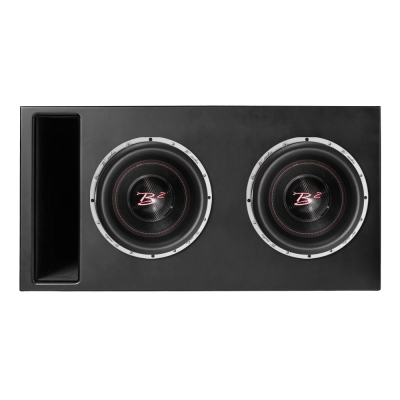 Portattu 2x12 tuuman Comp-kotelo, jossa 2 kpl B2 RAGE 12D2 V4