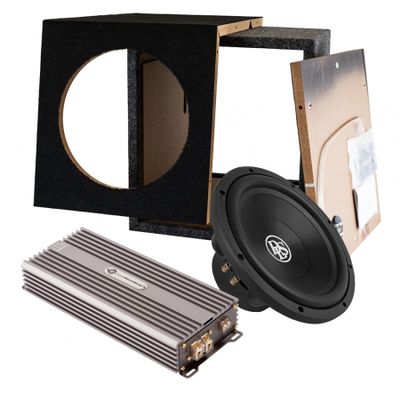DLS Reference RCW12.D2 laatikossa CCi500, bassopaketti rakennussarjassa
