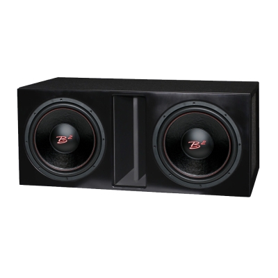 Portattu 2x12 tuuman bassolaatikko, jossa 2 kpl B2 RIOT 12 D2 V2