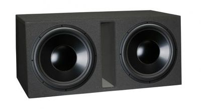 2st Dayton Audio RSS390HF-4 i GAS GV-låda