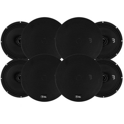 8-pack Bass Habit SPL Elite SE165CX, 6.5 tuuman koaksiaalikaiutin