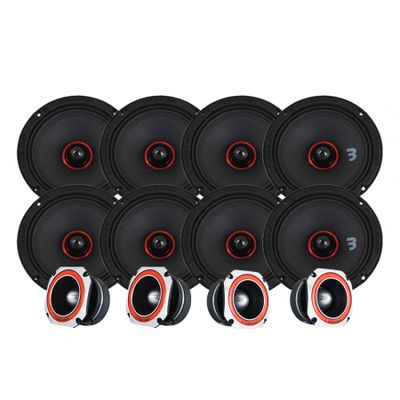 Bass Habit SPL Elite SE165M & SE45T SPL-paketti, suuri