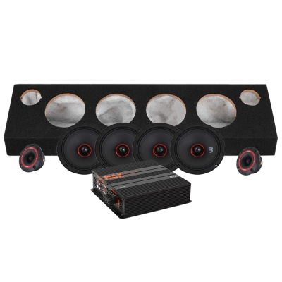 Bass Habit SE165M-raggarplankki GAS MAX PA1-500.4:llä