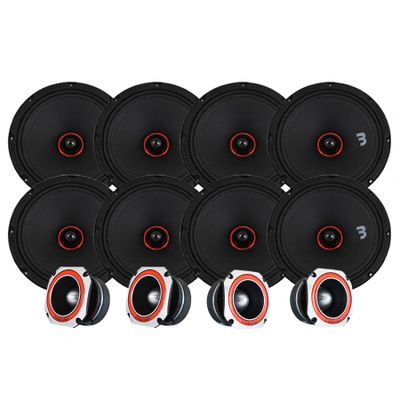 Bass Habit SPL Elite SE200M & SE45T SPL-paketti, suuri